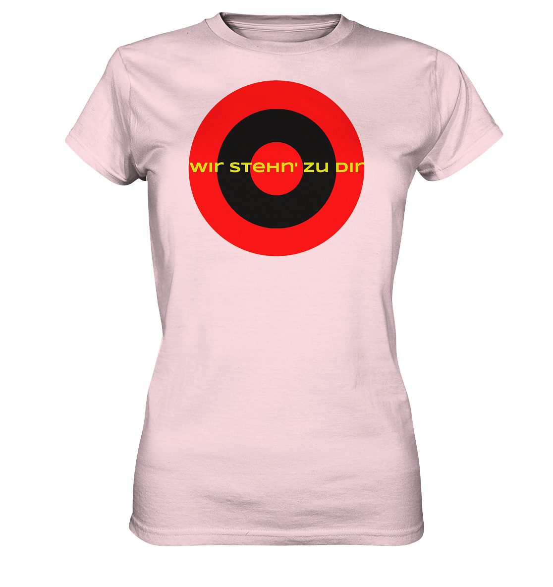 Leverkusen Fan-T-Shirt Kokarde groß "Wir stehn ...." - Ladies Premium Shirt Leverkusen Fan-T-Shirt Kokarde groß "Wir stehn ...." - Ladies Premium Shirt