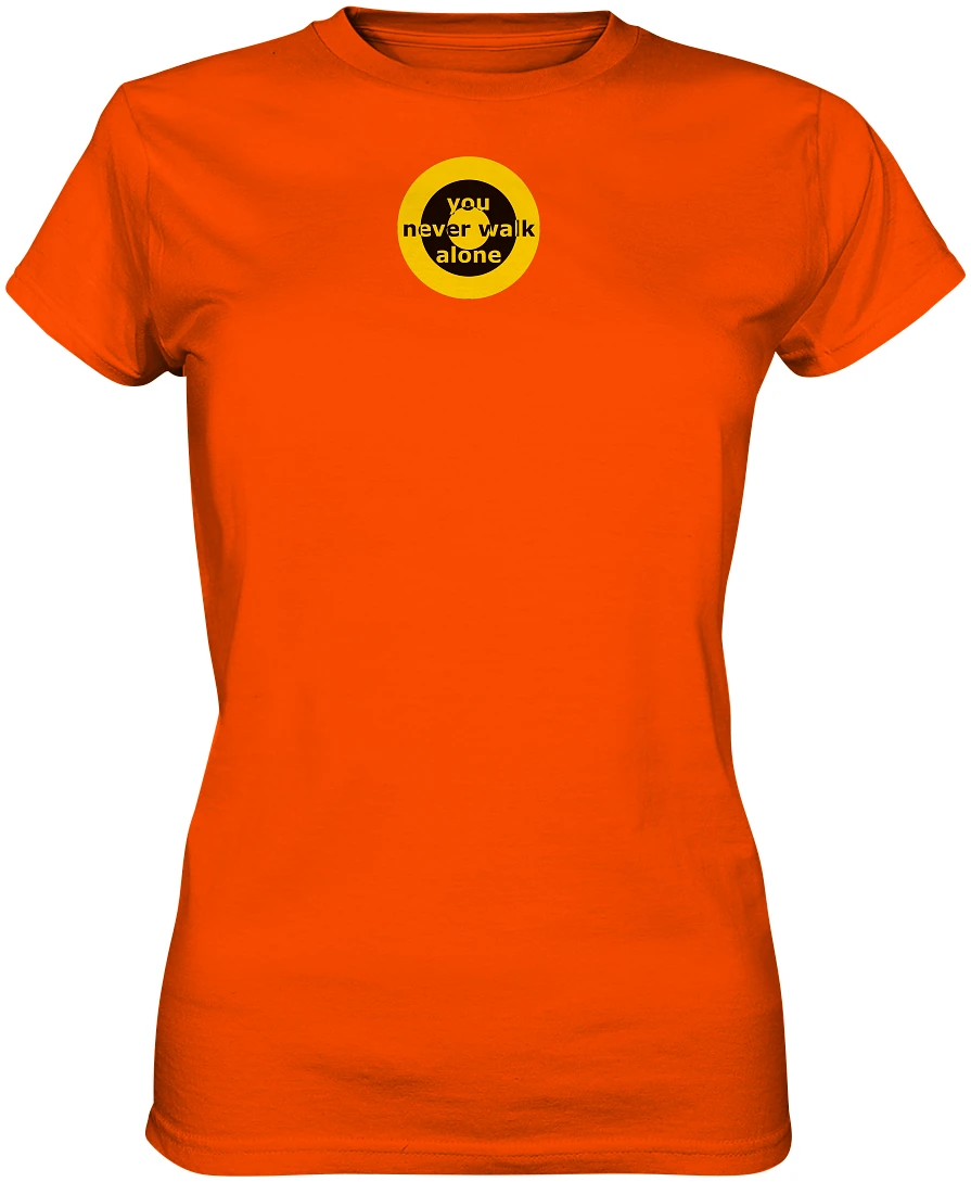 Dortmund Fan-T-Shirt Kokarde klein "you never walk alone" - Ladies Premium Shirt Dortmund Fan-T-Shirt Kokarde klein "you never walk alone" - Ladies Premium Shirt