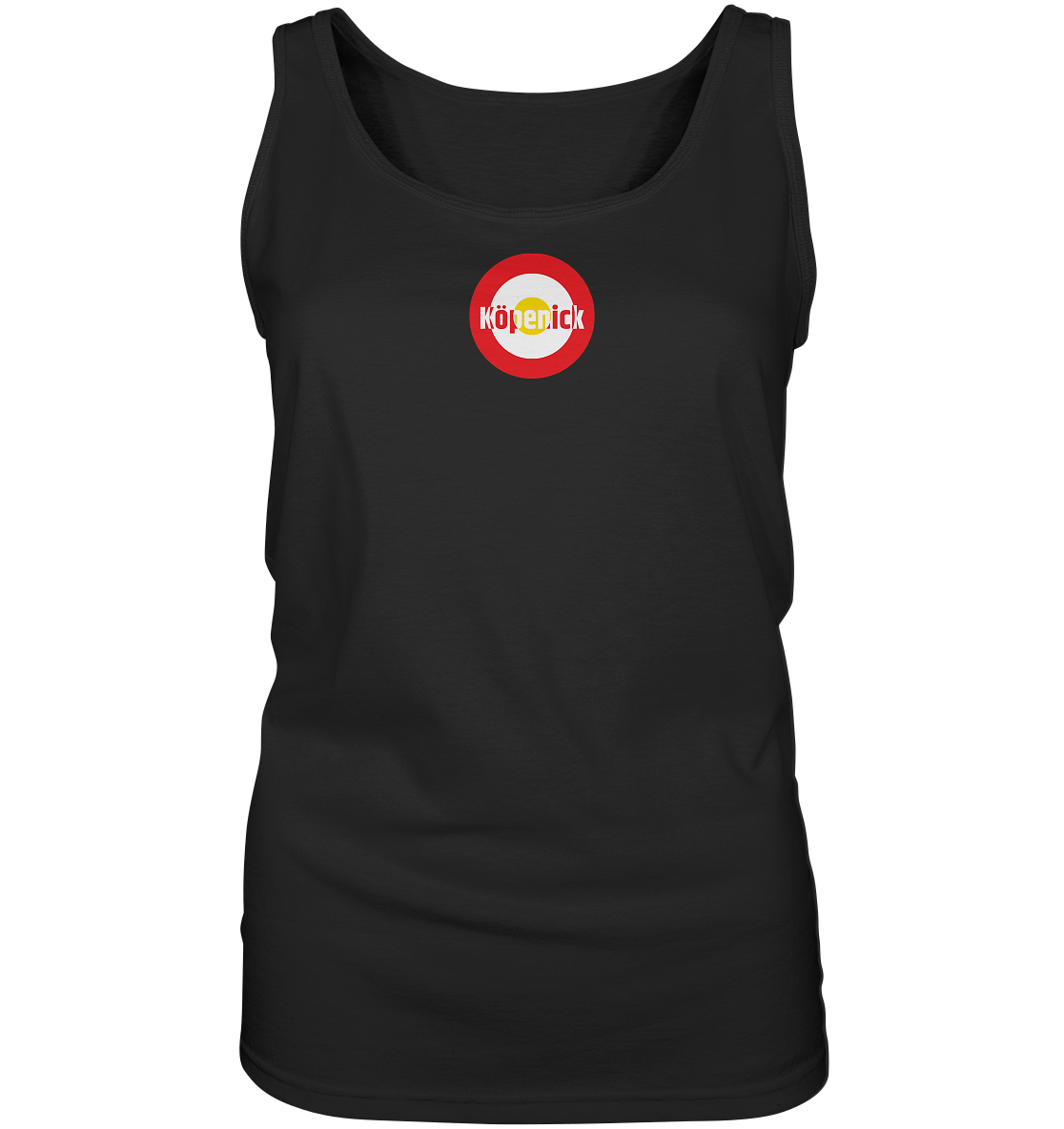 Union Fan-T-Shirt Kokarde klein "Köpenick" - Ladies Tank-Top Union Fan-T-Shirt Kokarde klein "Köpenick" - Ladies Tank-Top