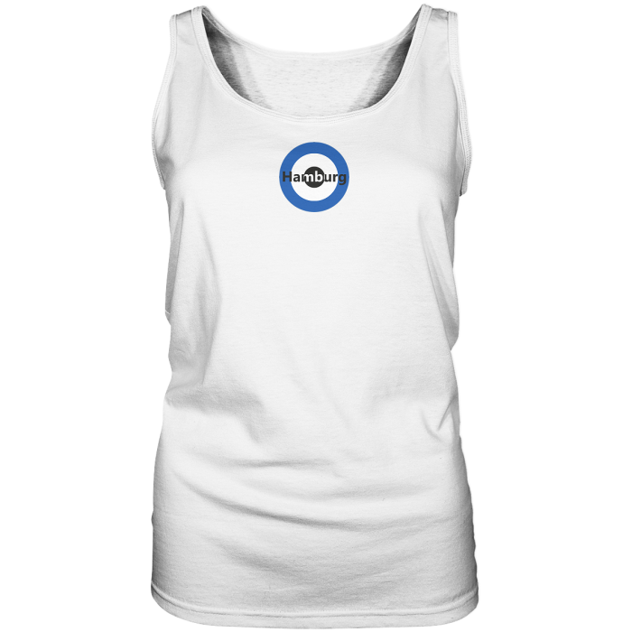 Hamburg Fan-T-Shirt Kokarde klein "Hamburg" - Ladies Tank-Top