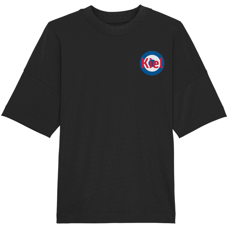 Kiel Fan-T-Shirt Kokarde klein "Kiel" - Organic Oversize Shirt