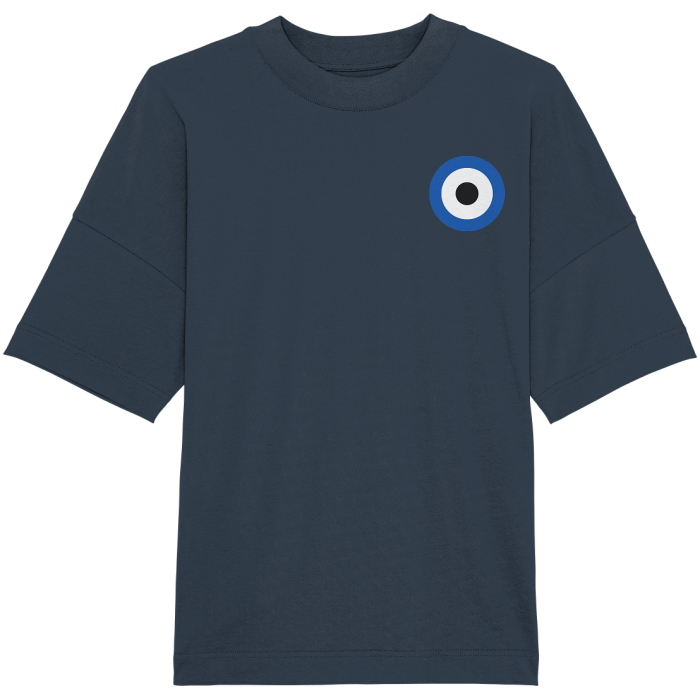 Hamburg Fan-T-Shirt Kokarde klein - Organic Oversize Shirt