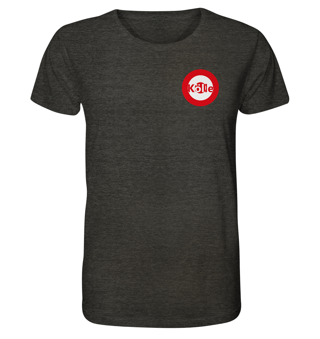 Köln Fan-T-Shirt Kokarde klein Kölle - Organic Shirt Köln Fan-T-Shirt Kokarde klein Kölle - Organic Shirt