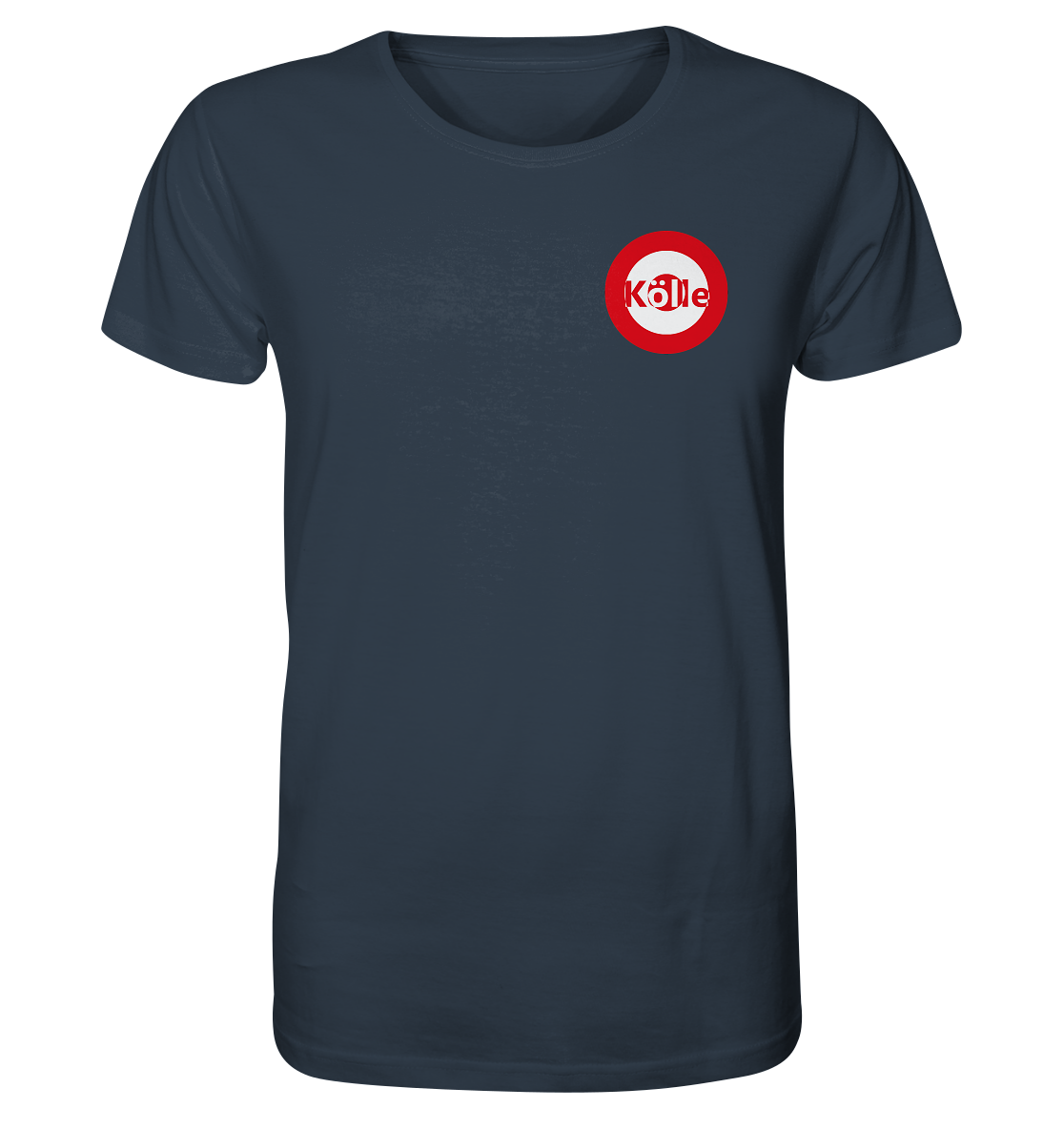 Köln Fan-T-Shirt Kokarde klein Kölle - Organic Shirt Köln Fan-T-Shirt Kokarde klein Kölle - Organic Shirt