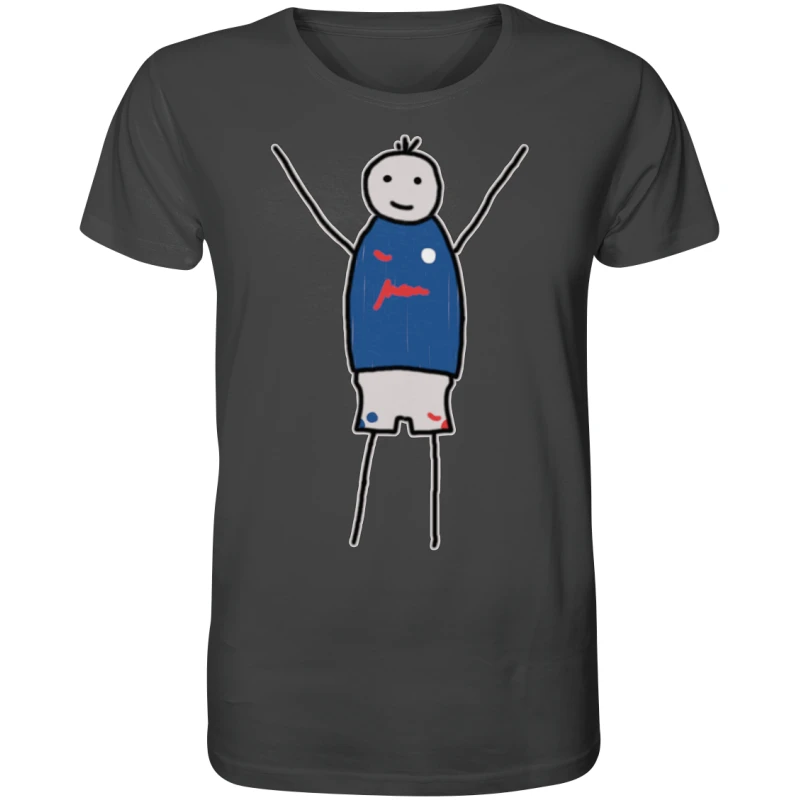 Kiel Fan-T-Shirt Strichmänchen - Organic Shirt
