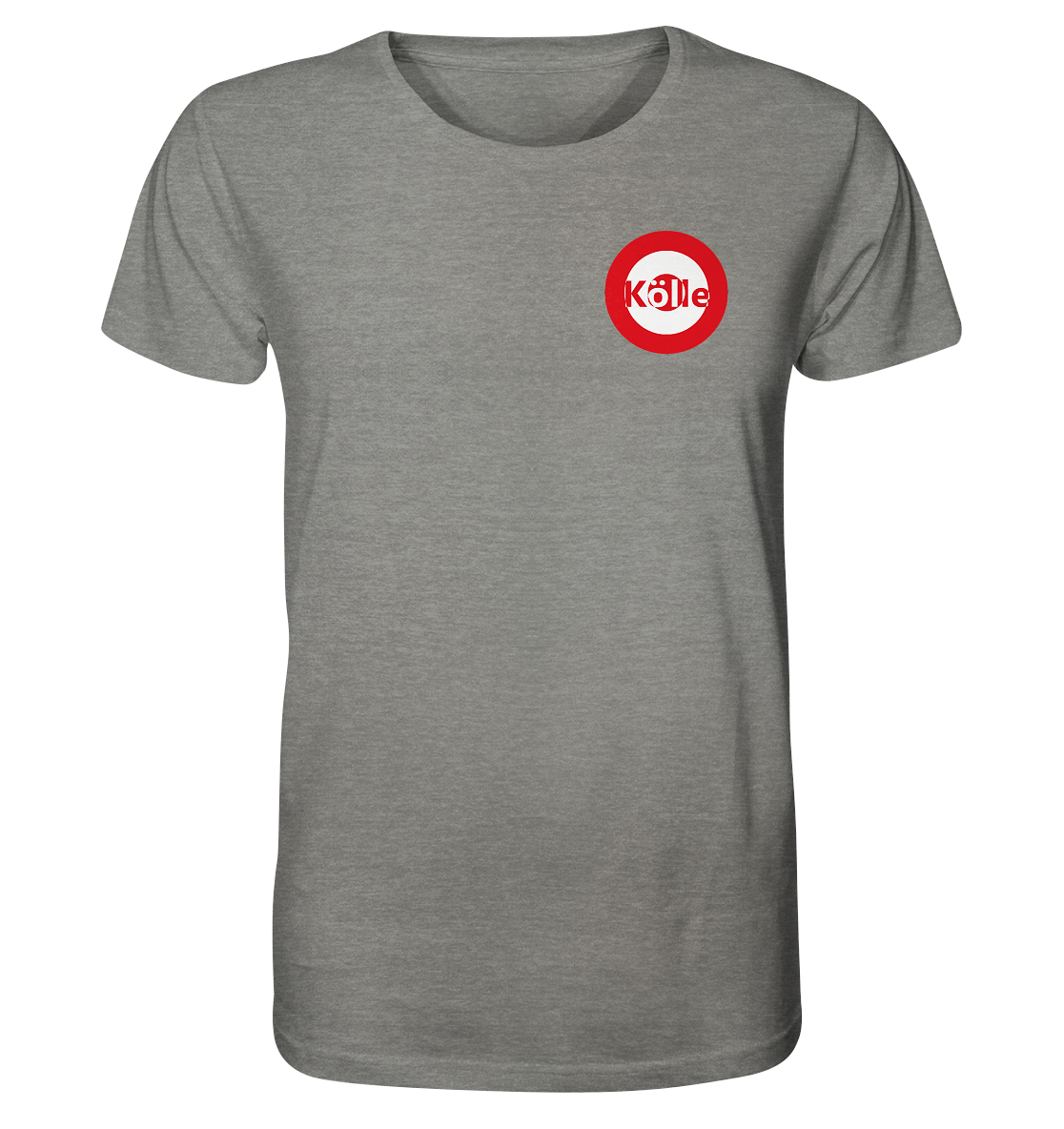 Köln Fan-T-Shirt Kokarde klein Kölle - Organic Shirt Köln Fan-T-Shirt Kokarde klein Kölle - Organic Shirt