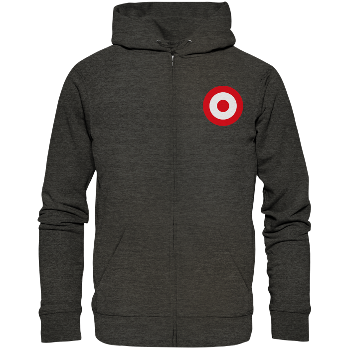 Köln Fan-Zipper Kokarde klein - Organic Zipper