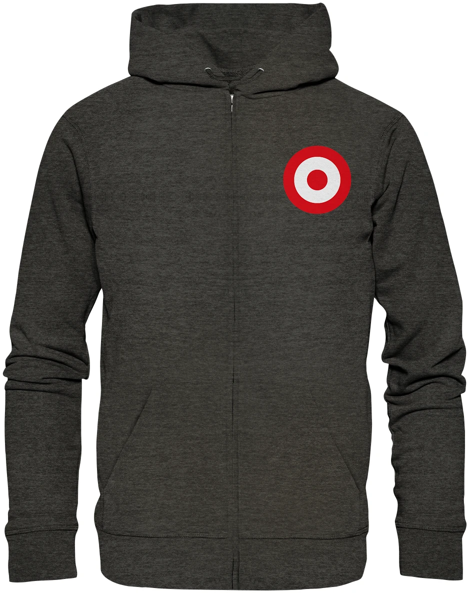 Köln Fan-Zipper Kokarde klein - Organic Zipper Köln Fan-Zipper Kokarde klein - Organic Zipper