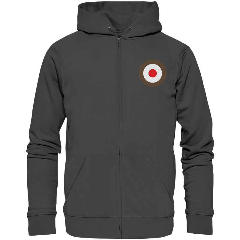 St. Pauli Fan-Zipper Kokarde klein - Organic Zipper