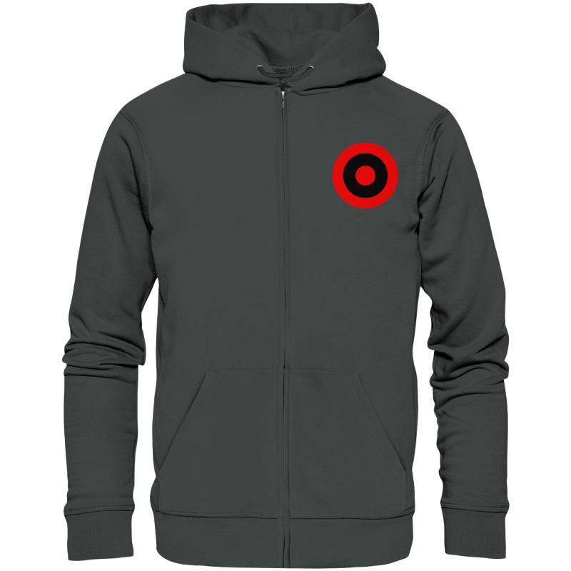 Leverkusen Fan-Zipper Kokarde klein - Organic Zipper