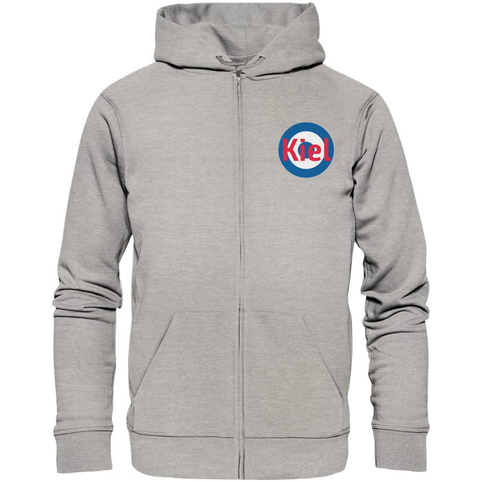 Kiel Fan-Zipper Kokarde klein "Kiel" - Organic Zipper