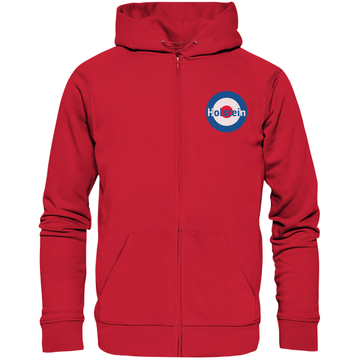 Kiel Fan-Zipper Kokarde klein "Holstein" - Organic