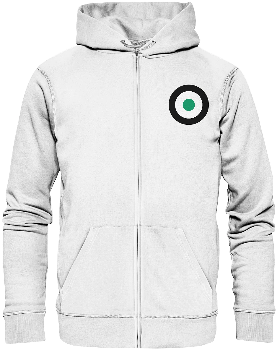 Münster Fan-Zipper Kokarde klein - Organic Zipper Münster Fan-Zipper Kokarde klein - Organic Zipper