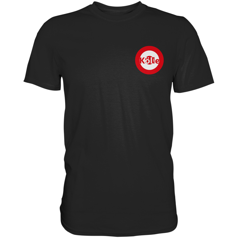 Köln Fan-T-Shirt Kokarde klein Kölle - Premium Shirt