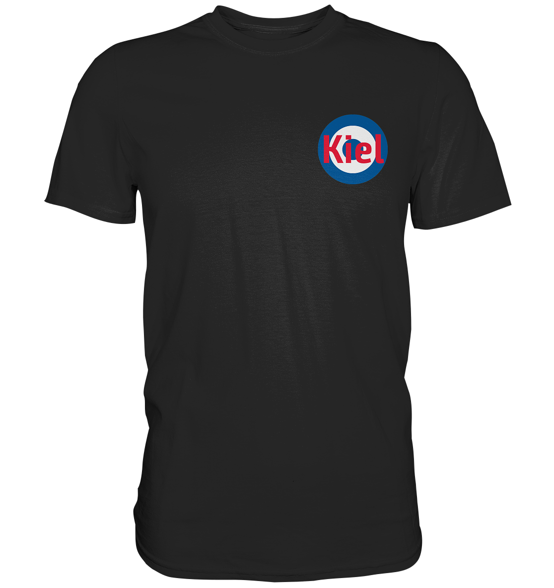 Kiel Fan-T-Shirt Kokarde klein "Kiel" - Premium Shirt Kiel Fan-T-Shirt Kokarde klein "Kiel" - Premium Shirt