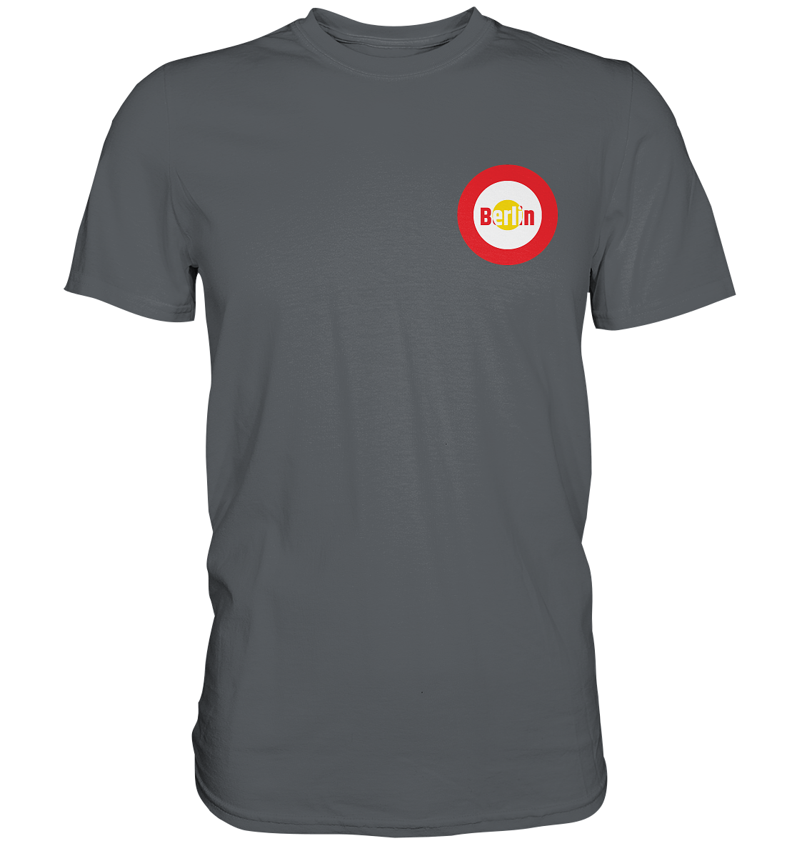 Union Fan-T-Shirt Kokarde klein "Berlin" - Premium Shirt Union Fan-T-Shirt Kokarde klein "Berlin" - Premium Shirt