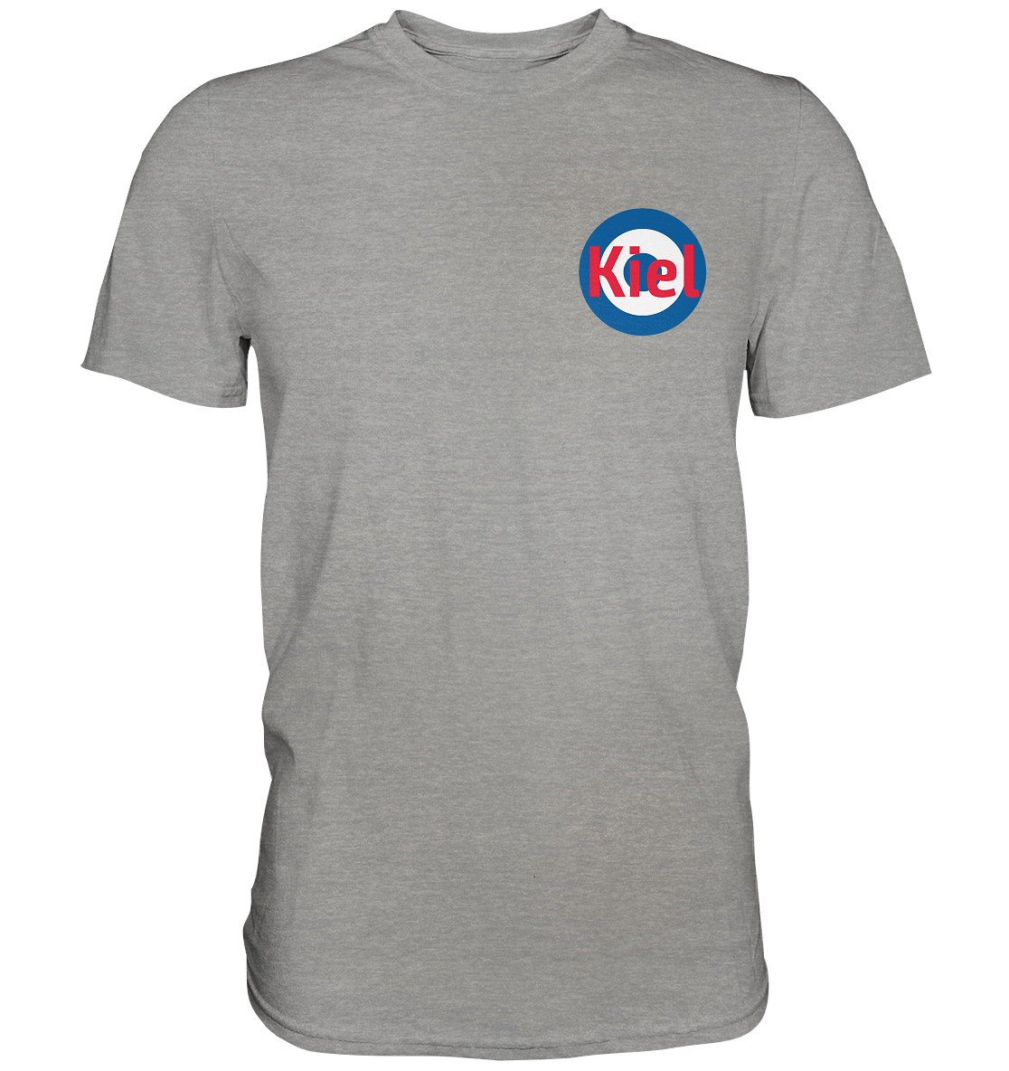 Kiel Fan-T-Shirt Kokarde klein "Kiel" - Premium Shirt Kiel Fan-T-Shirt Kokarde klein "Kiel" - Premium Shirt