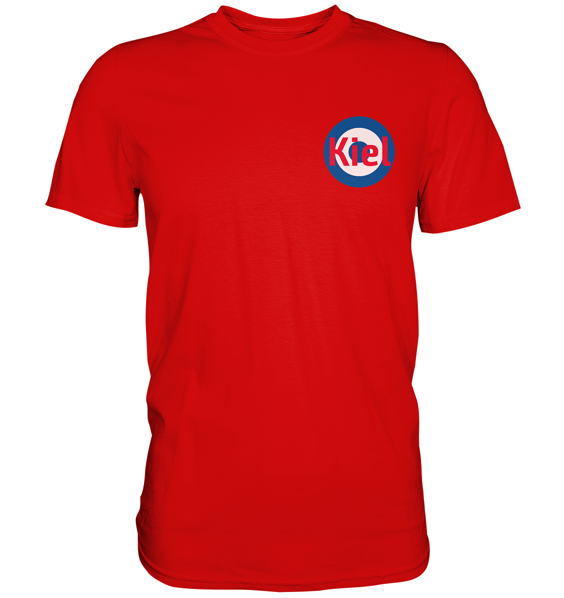Kiel Fan-T-Shirt Kokarde klein "Kiel" - Premium Shirt Kiel Fan-T-Shirt Kokarde klein "Kiel" - Premium Shirt