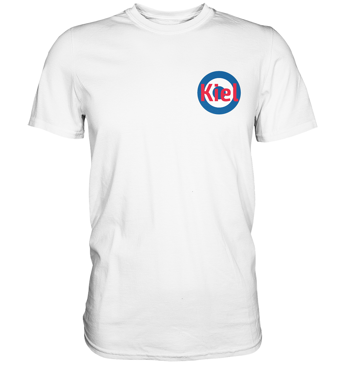 Kiel Fan-T-Shirt Kokarde klein "Kiel" - Premium Shirt Kiel Fan-T-Shirt Kokarde klein "Kiel" - Premium Shirt