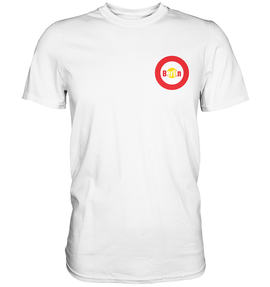Union Fan-T-Shirt Kokarde klein "Berlin" - Premium Shirt Union Fan-T-Shirt Kokarde klein "Berlin" - Premium Shirt