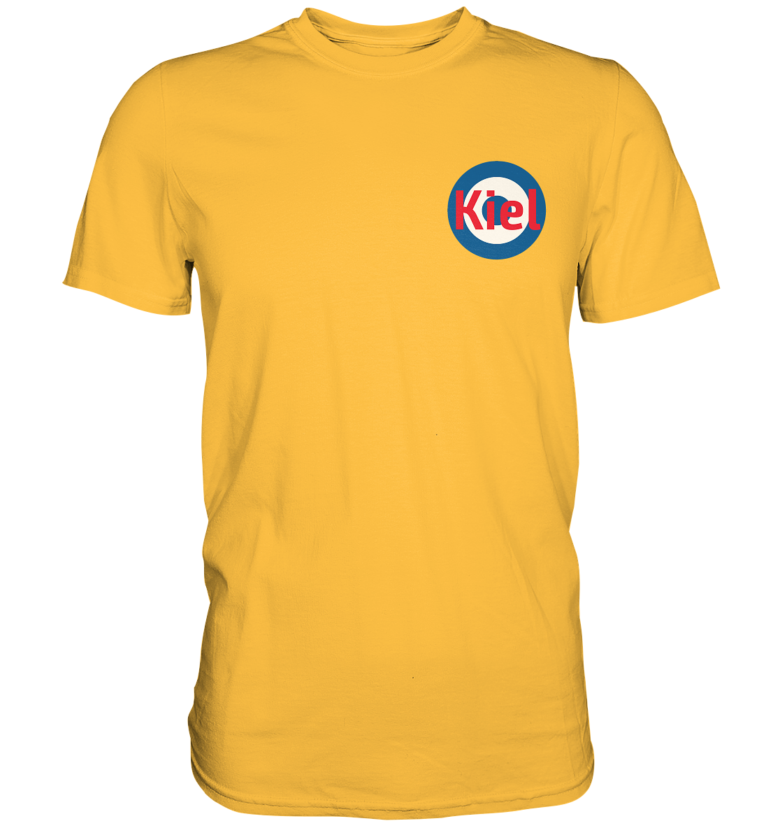 Kiel Fan-T-Shirt Kokarde klein "Kiel" - Premium Shirt Kiel Fan-T-Shirt Kokarde klein "Kiel" - Premium Shirt