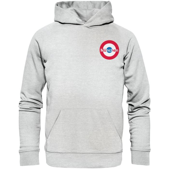 München Fan T-Shirt Kokarde klein "München" - Premium Unisex Hoodie