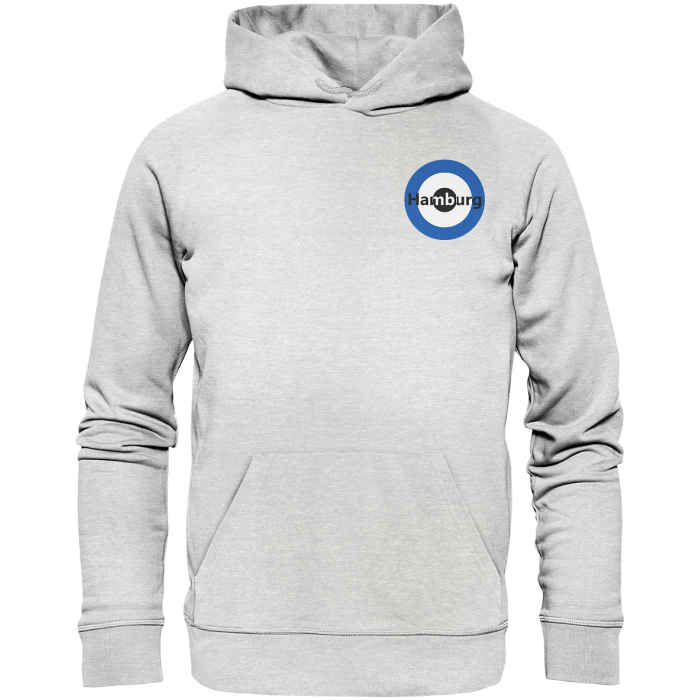 Hamburg Fan-Hoodie Kokarde klein "Hamburg" - Premium Unisex Hoodie