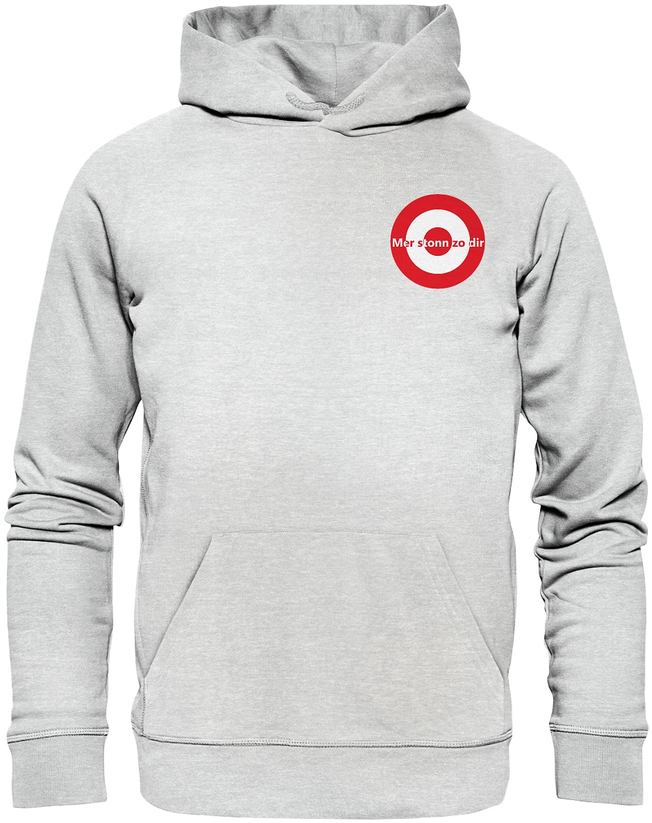 Köln Fan-Hoodie Kokarde klein "mer stonn zo dir" - Premium Unisex Hoodie Köln Fan-Hoodie Kokarde klein "mer stonn zo dir" - Premium Unisex Hoodie