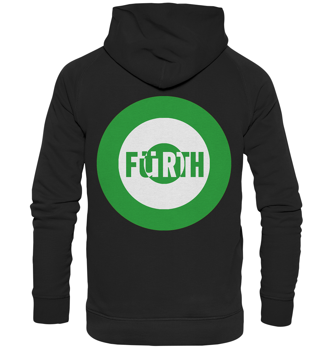 Fürth Fan-Hoodie Kokarde beidseitig "Fürth" - Basic Unisex Hoodie Fürth Fan-Hoodie Kokarde beidseitig "Fürth" - Basic Unisex Hoodie