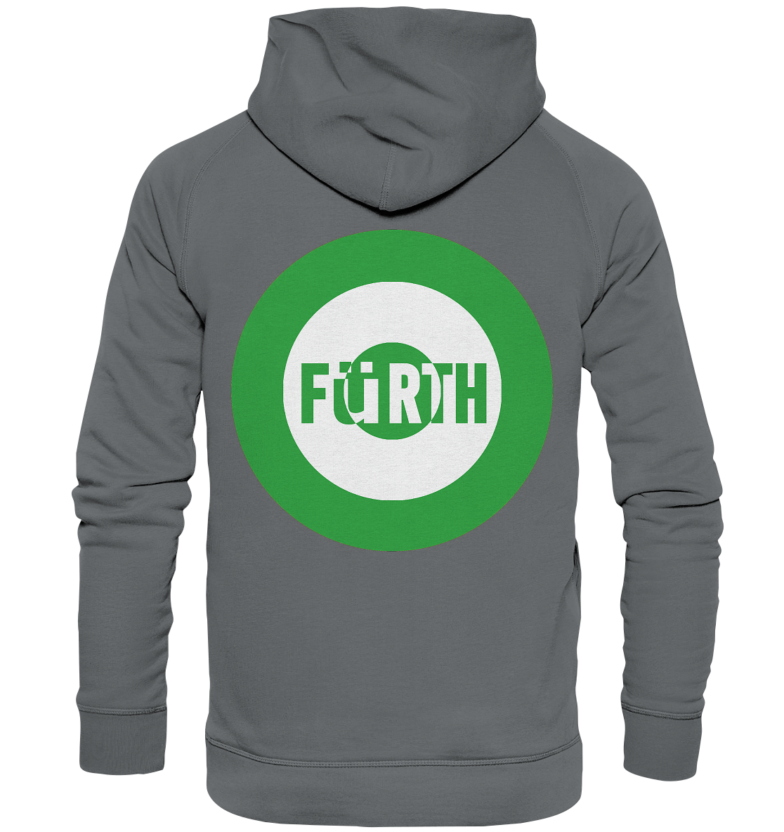 Fürth Fan-Hoodie Kokarde beidseitig "Fürth" - Basic Unisex Hoodie Fürth Fan-Hoodie Kokarde beidseitig "Fürth" - Basic Unisex Hoodie