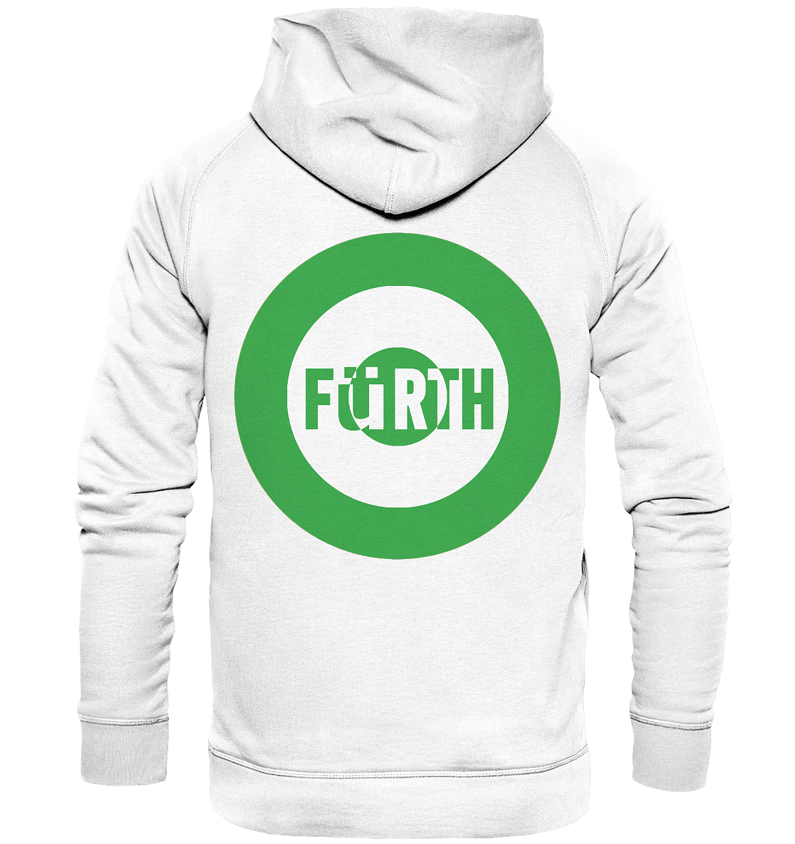Fürth Fan-Hoodie Kokarde beidseitig "Fürth" - Basic Unisex Hoodie Fürth Fan-Hoodie Kokarde beidseitig "Fürth" - Basic Unisex Hoodie