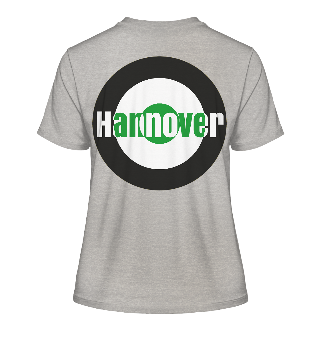 Hannover Fan-T-Shirt Kokarde beidseitig "Hannover" - Fitted Ladies Organic Shirt Hannover Fan-T-Shirt Kokarde beidseitig "Hannover" - Fitted Ladies Organic Shirt