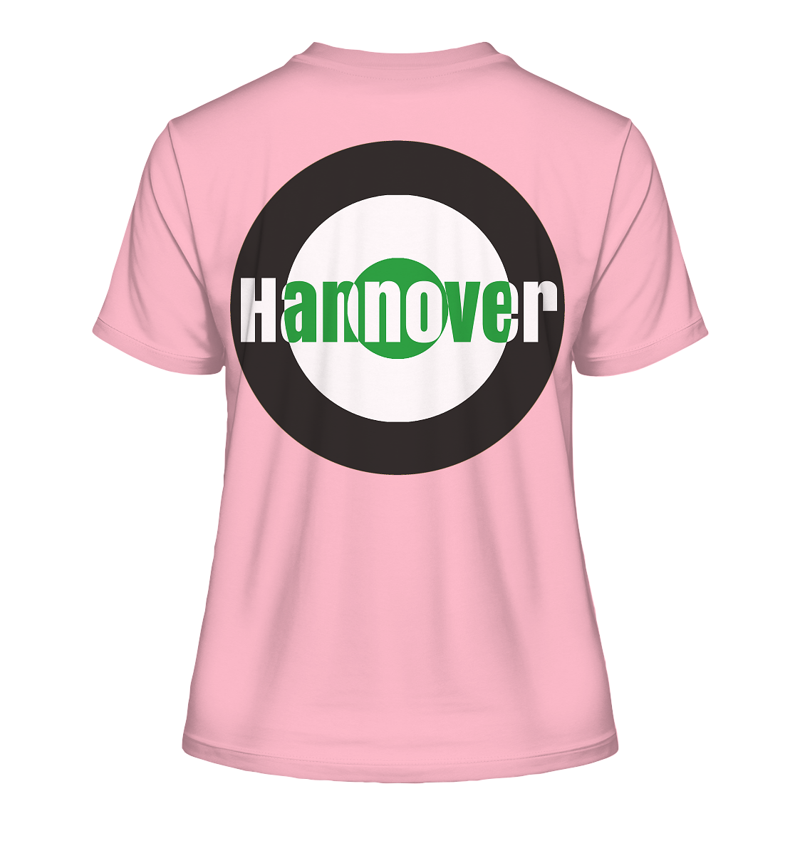 Hannover Fan-T-Shirt Kokarde beidseitig "Hannover" - Fitted Ladies Organic Shirt Hannover Fan-T-Shirt Kokarde beidseitig "Hannover" - Fitted Ladies Organic Shirt
