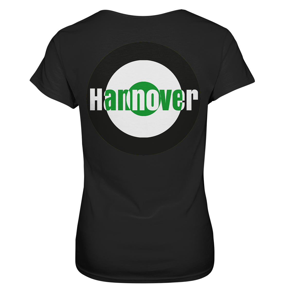 Hannover Fan-T-Shirt Kokarde beidseitig "Hannover" - Ladies Premium Shirt Hannover Fan-T-Shirt Kokarde beidseitig "Hannover" - Ladies Premium Shirt