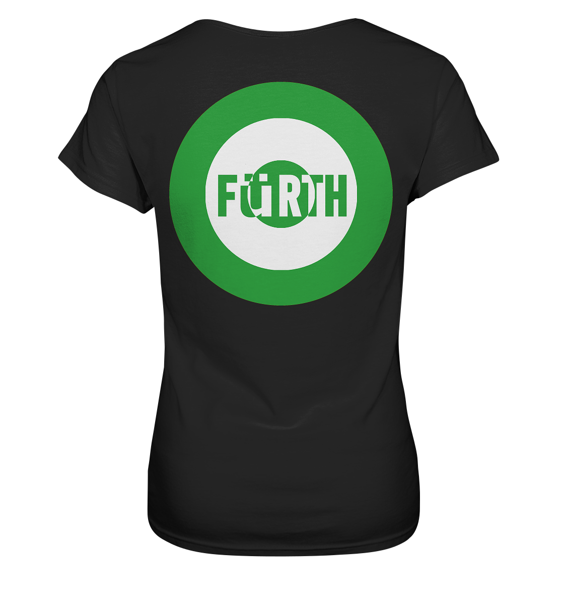 Fürth Fan-T-Shirt Kokarde beidseitig "Fürth" - Ladies Premium Shirt Fürth Fan-T-Shirt Kokarde beidseitig "Fürth" - Ladies Premium Shirt