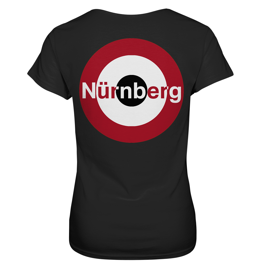 Nürnberg Fan-T-Shirt zweiseitiger Druck "Nürnberg" - Ladies Premium Shirt Nürnberg Fan-T-Shirt zweiseitiger Druck "Nürnberg" - Ladies Premium Shirt