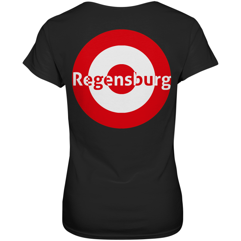 Regensburg Fan-T-Shirt zweiseitiger Druck "Regensburg" - Ladies Premium Shirt
