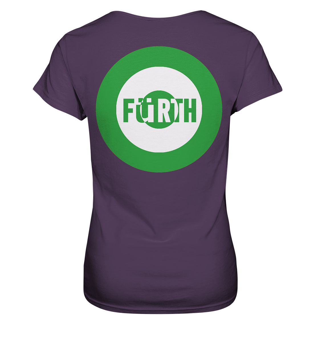 Fürth Fan-T-Shirt Kokarde beidseitig "Fürth" - Ladies Premium Shirt Fürth Fan-T-Shirt Kokarde beidseitig "Fürth" - Ladies Premium Shirt
