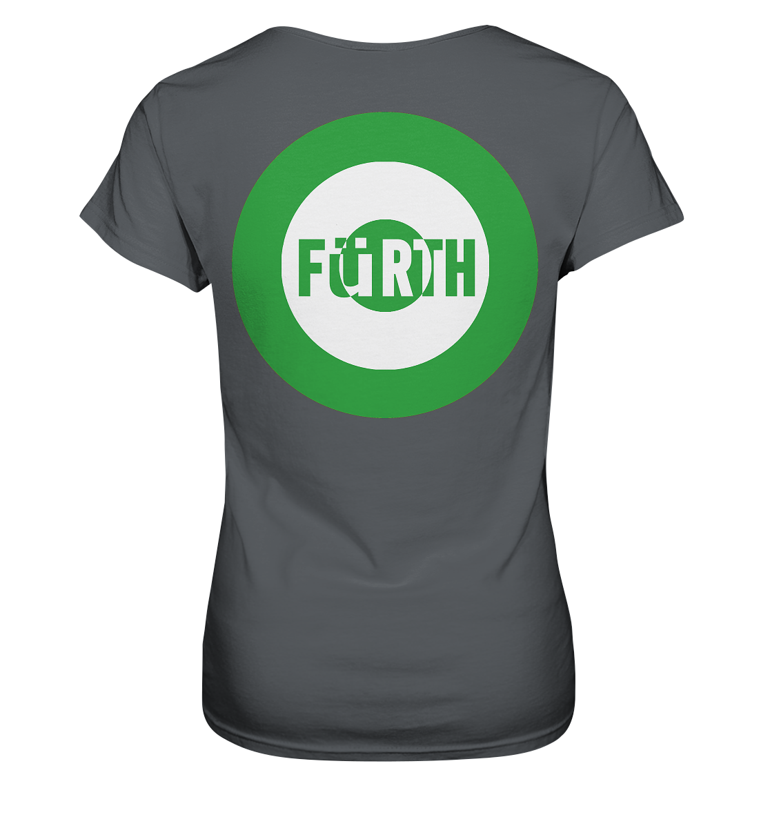 Fürth Fan-T-Shirt Kokarde beidseitig "Fürth" - Ladies Premium Shirt Fürth Fan-T-Shirt Kokarde beidseitig "Fürth" - Ladies Premium Shirt