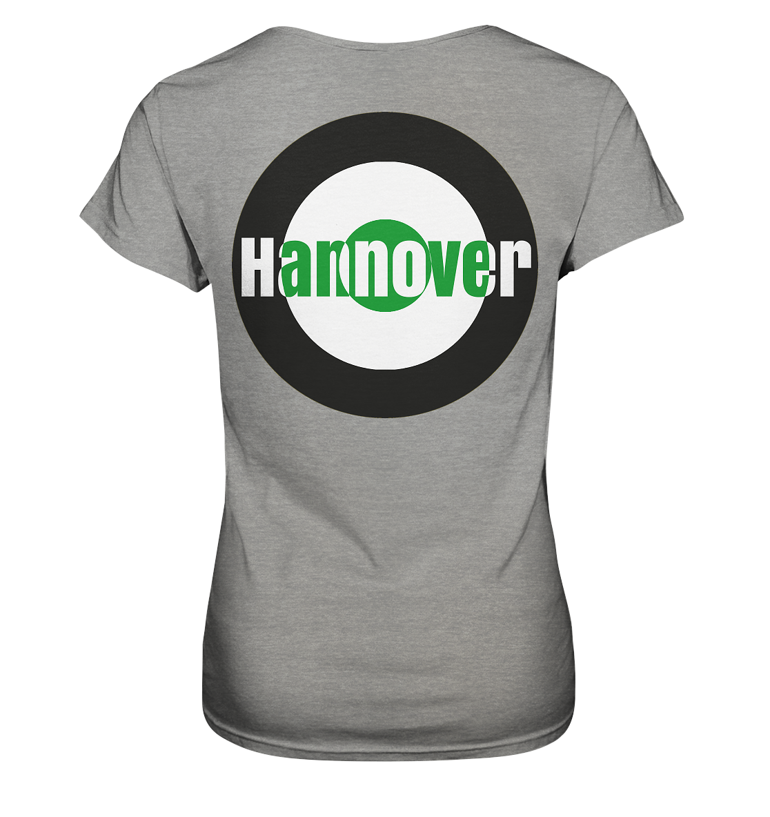 Hannover Fan-T-Shirt Kokarde beidseitig "Hannover" - Ladies Premium Shirt Hannover Fan-T-Shirt Kokarde beidseitig "Hannover" - Ladies Premium Shirt