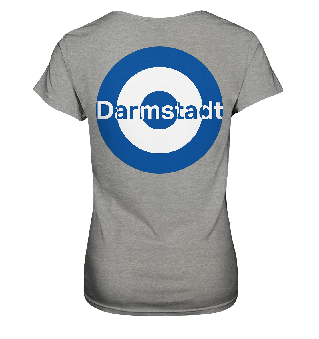 Darmstadt Fan-T-Shirt zweiseitiger Druck "Darmstadt" - Ladies Premium Shirt Darmstadt Fan-T-Shirt zweiseitiger Druck "Darmstadt" - Ladies Premium Shirt