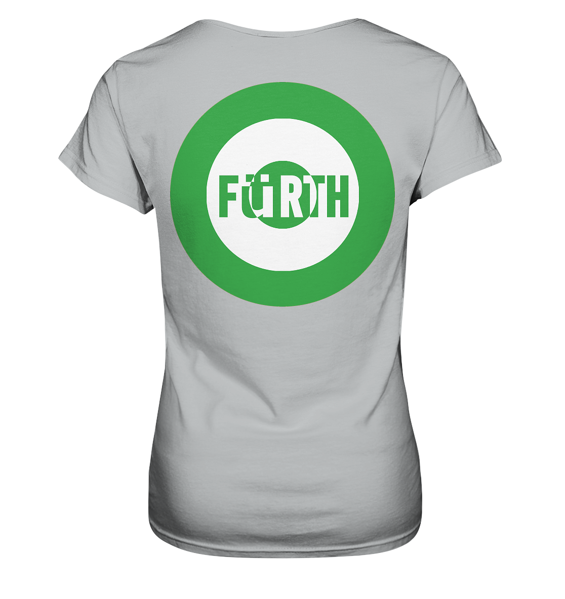 Fürth Fan-T-Shirt Kokarde beidseitig "Fürth" - Ladies Premium Shirt Fürth Fan-T-Shirt Kokarde beidseitig "Fürth" - Ladies Premium Shirt