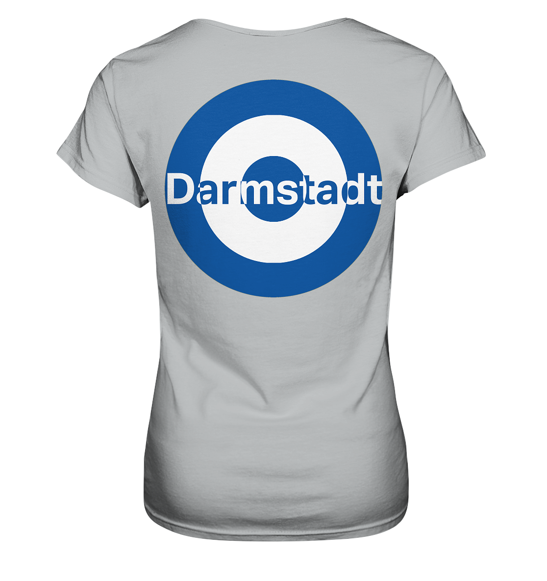 Darmstadt Fan-T-Shirt zweiseitiger Druck "Darmstadt" - Ladies Premium Shirt Darmstadt Fan-T-Shirt zweiseitiger Druck "Darmstadt" - Ladies Premium Shirt