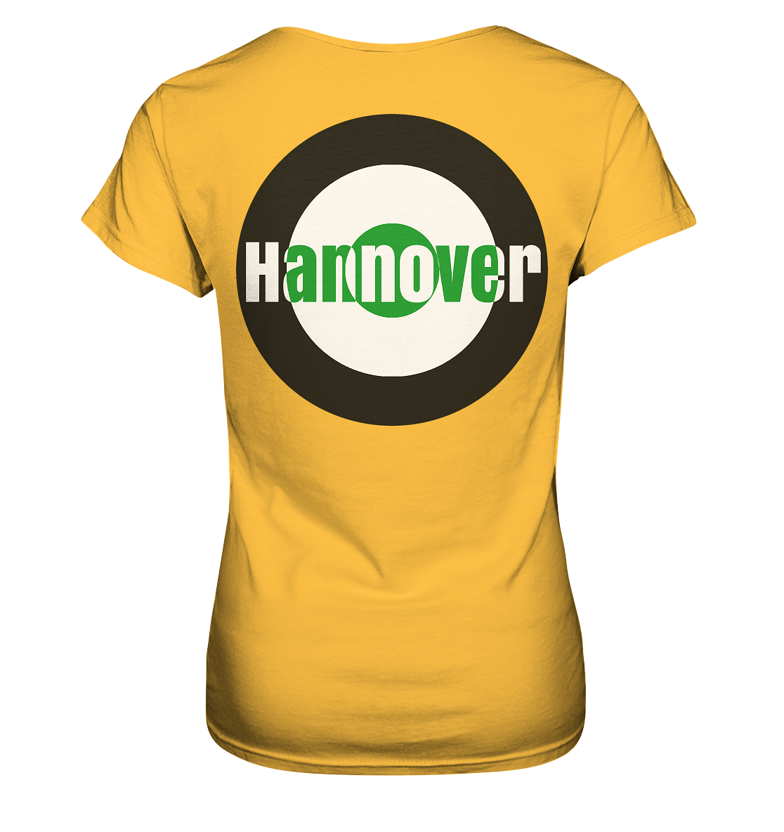 Hannover Fan-T-Shirt Kokarde beidseitig "Hannover" - Ladies Premium Shirt Hannover Fan-T-Shirt Kokarde beidseitig "Hannover" - Ladies Premium Shirt
