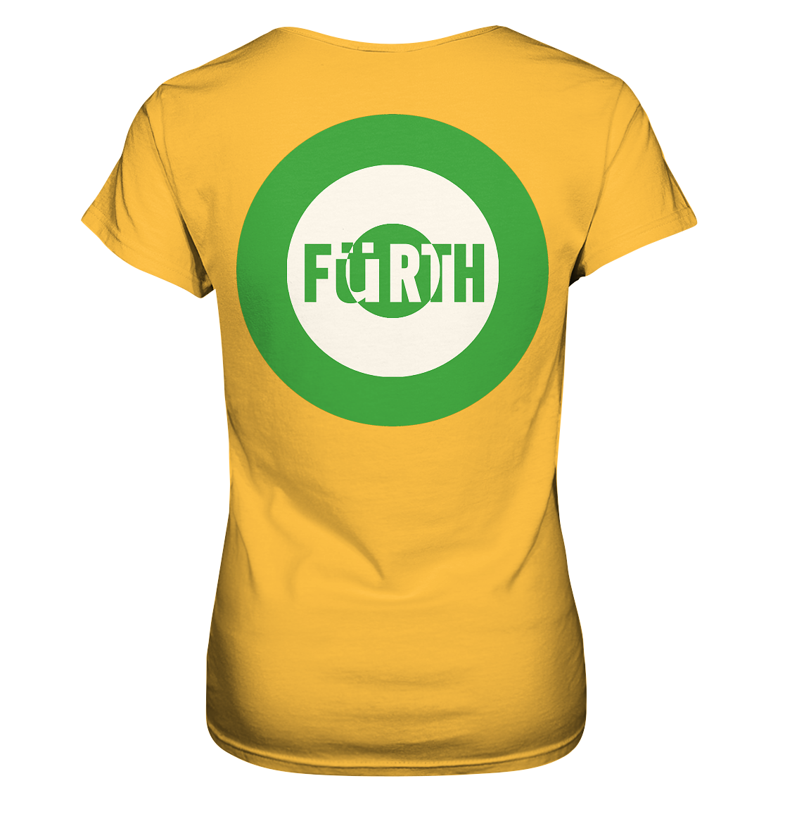 Fürth Fan-T-Shirt Kokarde beidseitig "Fürth" - Ladies Premium Shirt Fürth Fan-T-Shirt Kokarde beidseitig "Fürth" - Ladies Premium Shirt