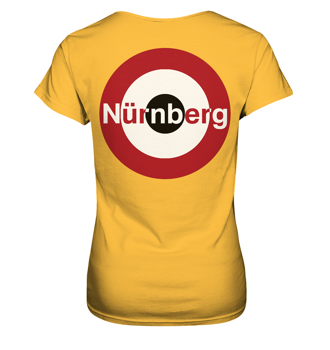 Nürnberg Fan-T-Shirt zweiseitiger Druck "Nürnberg" - Ladies Premium Shirt Nürnberg Fan-T-Shirt zweiseitiger Druck "Nürnberg" - Ladies Premium Shirt
