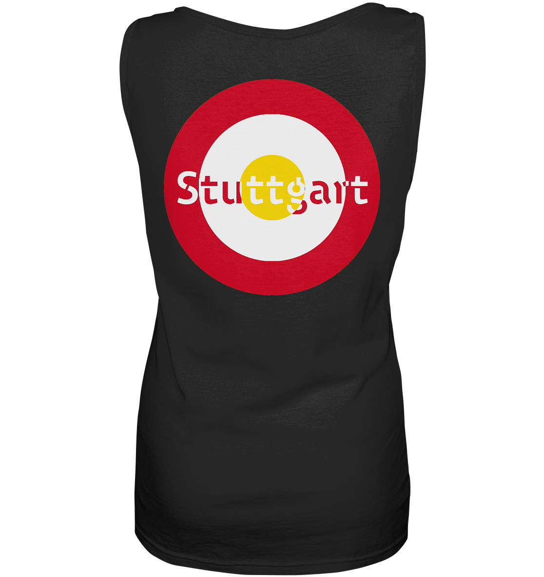 Stuttgart Fan-T-Shirt zweiseitiger Druck "Stuttgart" - Ladies Tank-Top Stuttgart Fan-T-Shirt zweiseitiger Druck "Stuttgart" - Ladies Tank-Top