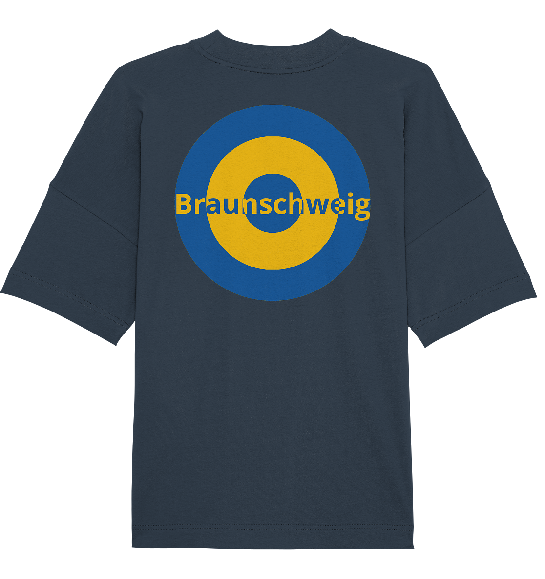 Braunschweig Fan-T-Shirt zweiseitiger Druck "Braunschweig" - Organic Oversize Shirt Braunschweig Fan-T-Shirt zweiseitiger Druck "Braunschweig" - Organic Oversize Shirt