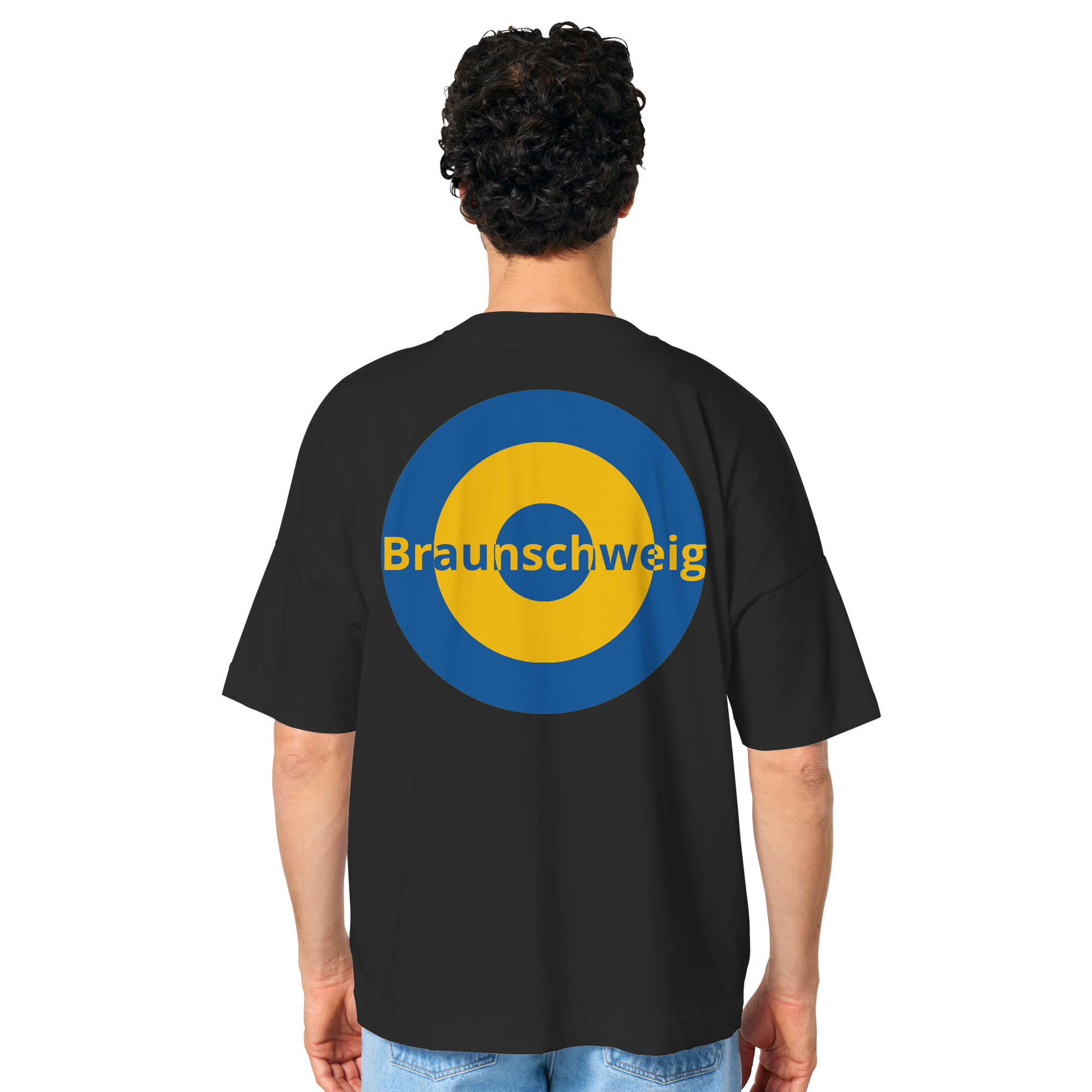 Braunschweig Fan-T-Shirt zweiseitiger Druck "Braunschweig" - Organic Oversize Shirt Braunschweig Fan-T-Shirt zweiseitiger Druck "Braunschweig" - Organic Oversize Shirt