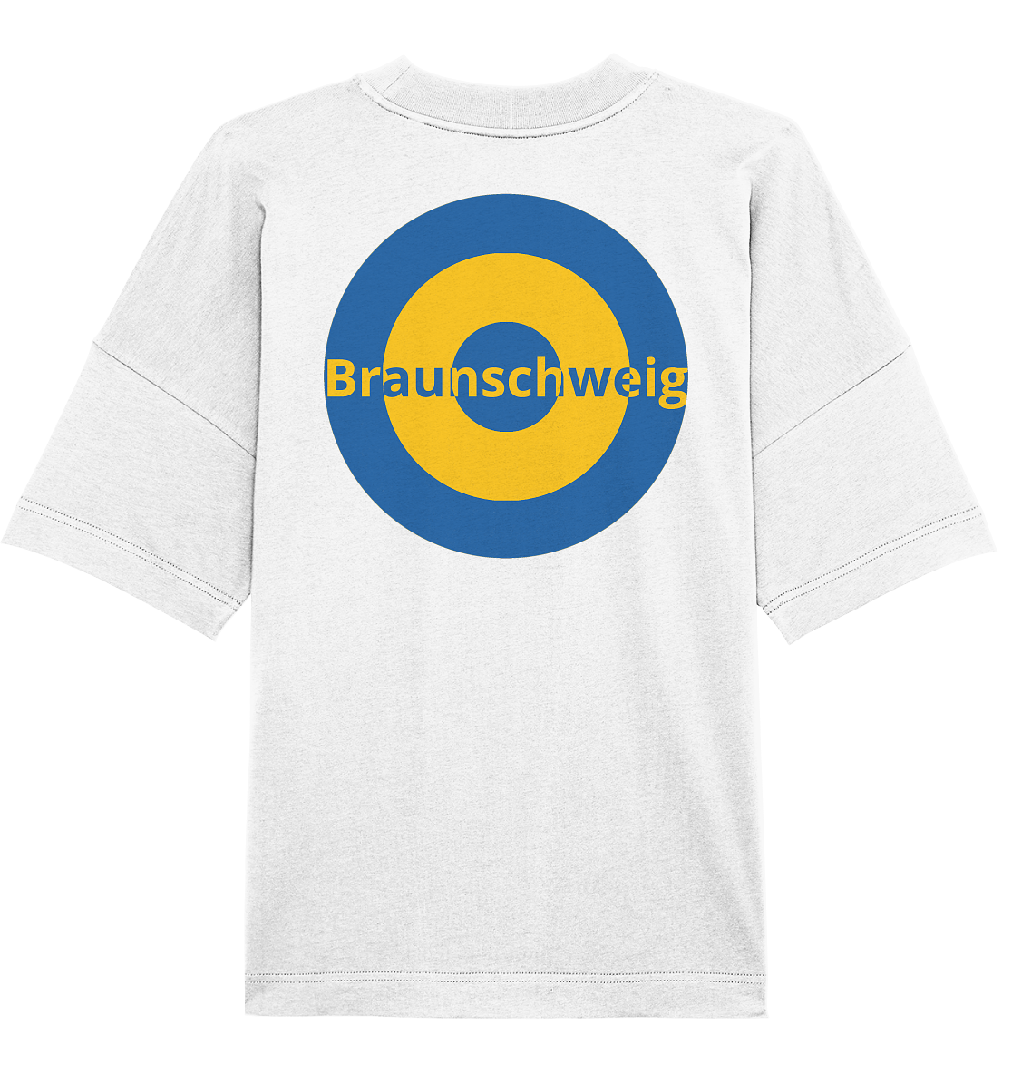 Braunschweig Fan-T-Shirt zweiseitiger Druck "Braunschweig" - Organic Oversize Shirt Braunschweig Fan-T-Shirt zweiseitiger Druck "Braunschweig" - Organic Oversize Shirt